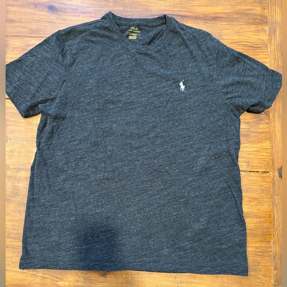 Polo by Ralph Lauren Men's Heather Gray T-Shirt